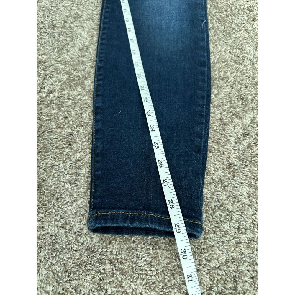 Judy Blue Tummy Control High Waist Skinny fit Jeans Plus Size 14W Dark Wash Blue - Picture 6 of 11